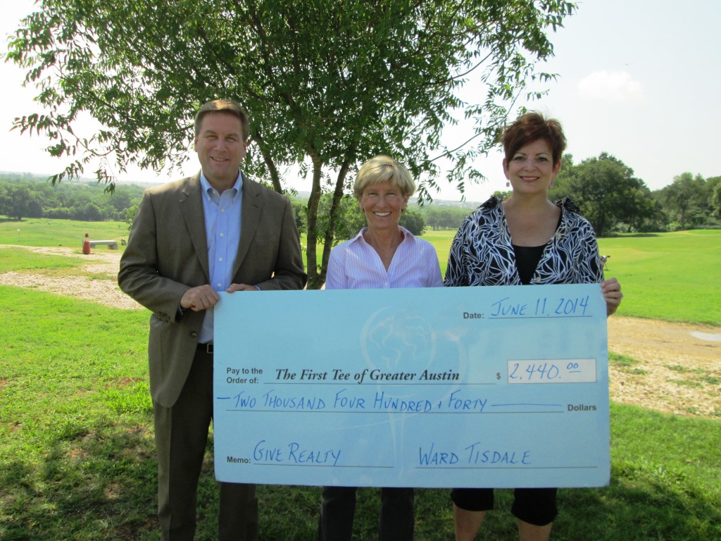 Tisdale First Tee Donation